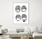 Beatles Mehendi by Candelaria Undurraga on GIANT ART - white digital drawing