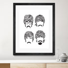 Beatles Mehendi by Candelaria Undurraga on GIANT ART - white digital drawing