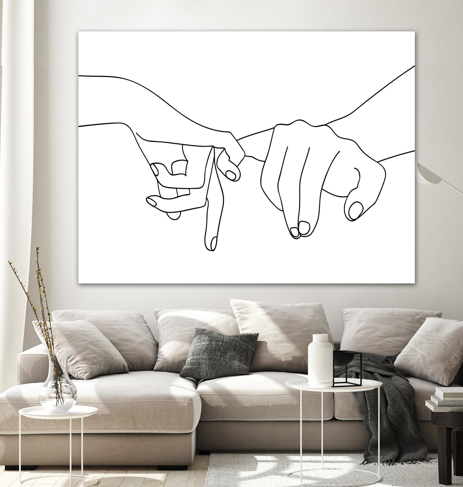 Pinky Swear by Faruk Soyarat on GIANT ART - white digital drawing