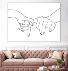 Pinky Swear by Faruk Soyarat on GIANT ART - white digital drawing