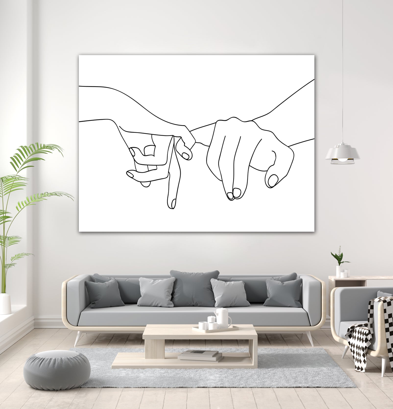 Pinky Swear by Faruk Soyarat on GIANT ART - white digital drawing