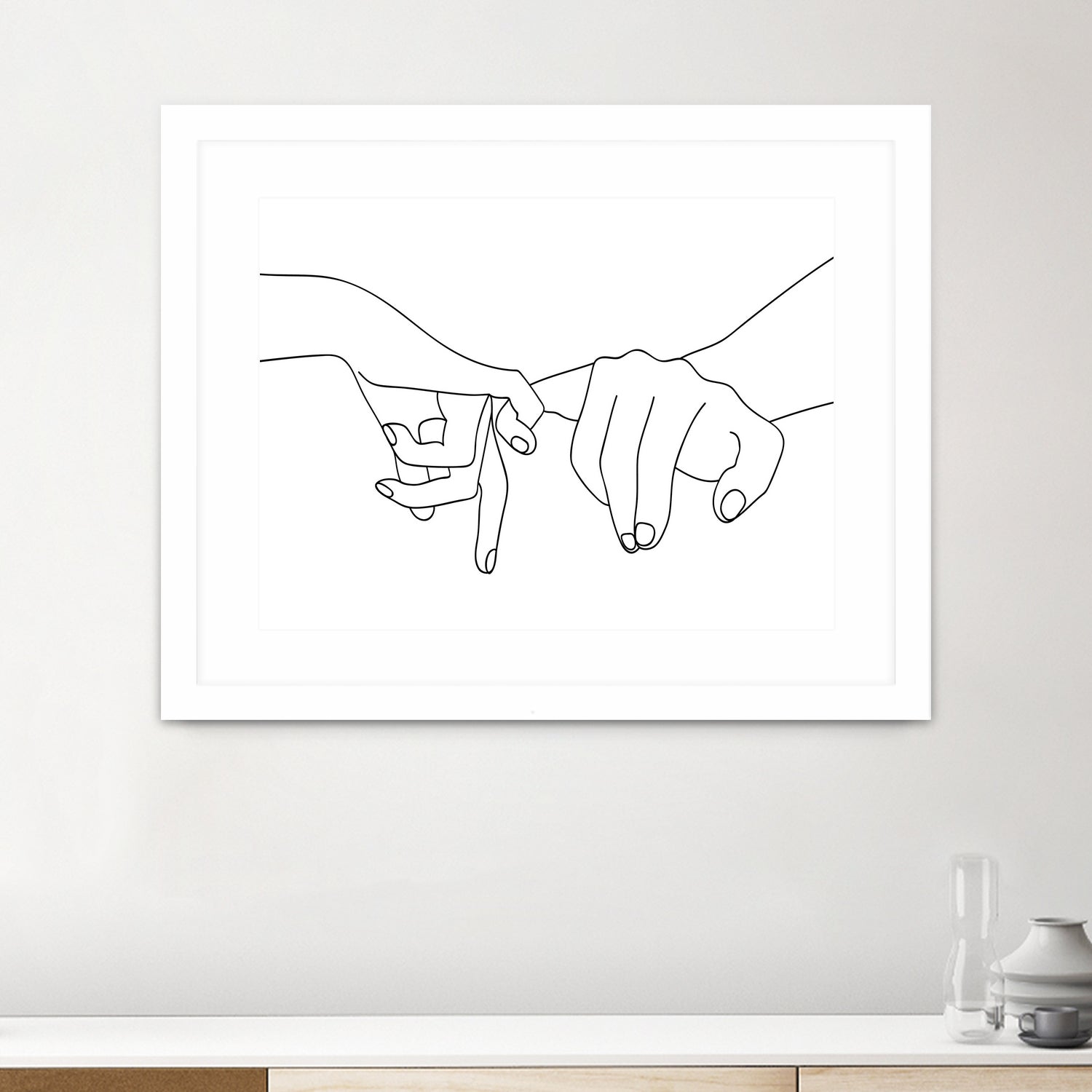 Pinky Swear by Faruk Soyarat on GIANT ART - white digital drawing