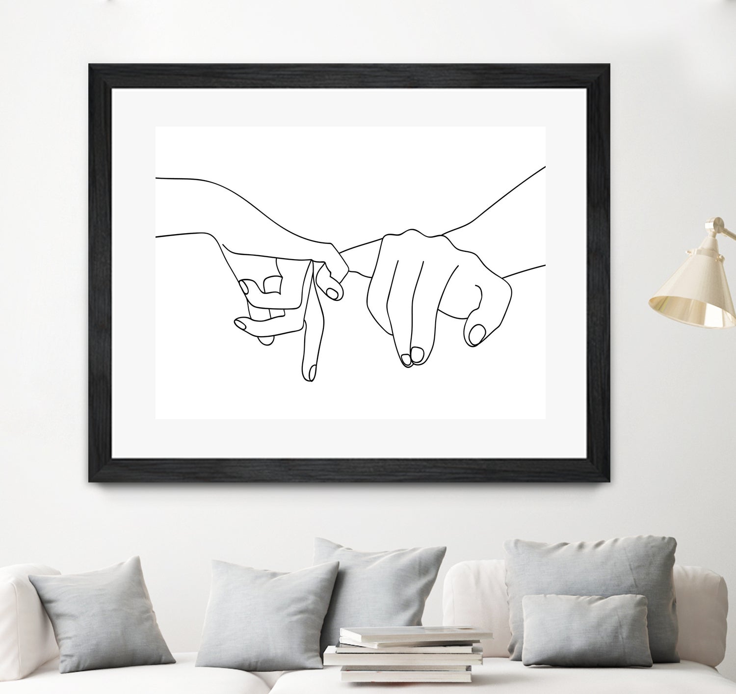 Pinky Swear by Faruk Soyarat on GIANT ART - white digital drawing