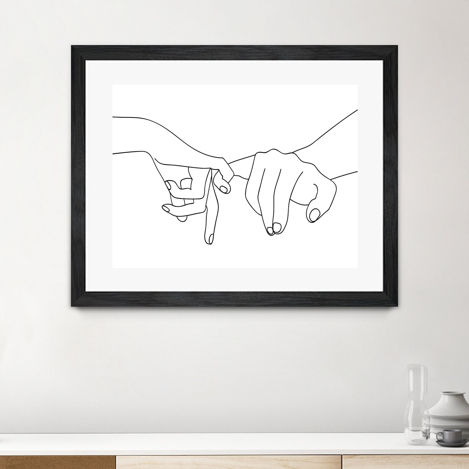 Pinky Swear by Faruk Soyarat on GIANT ART - white digital drawing