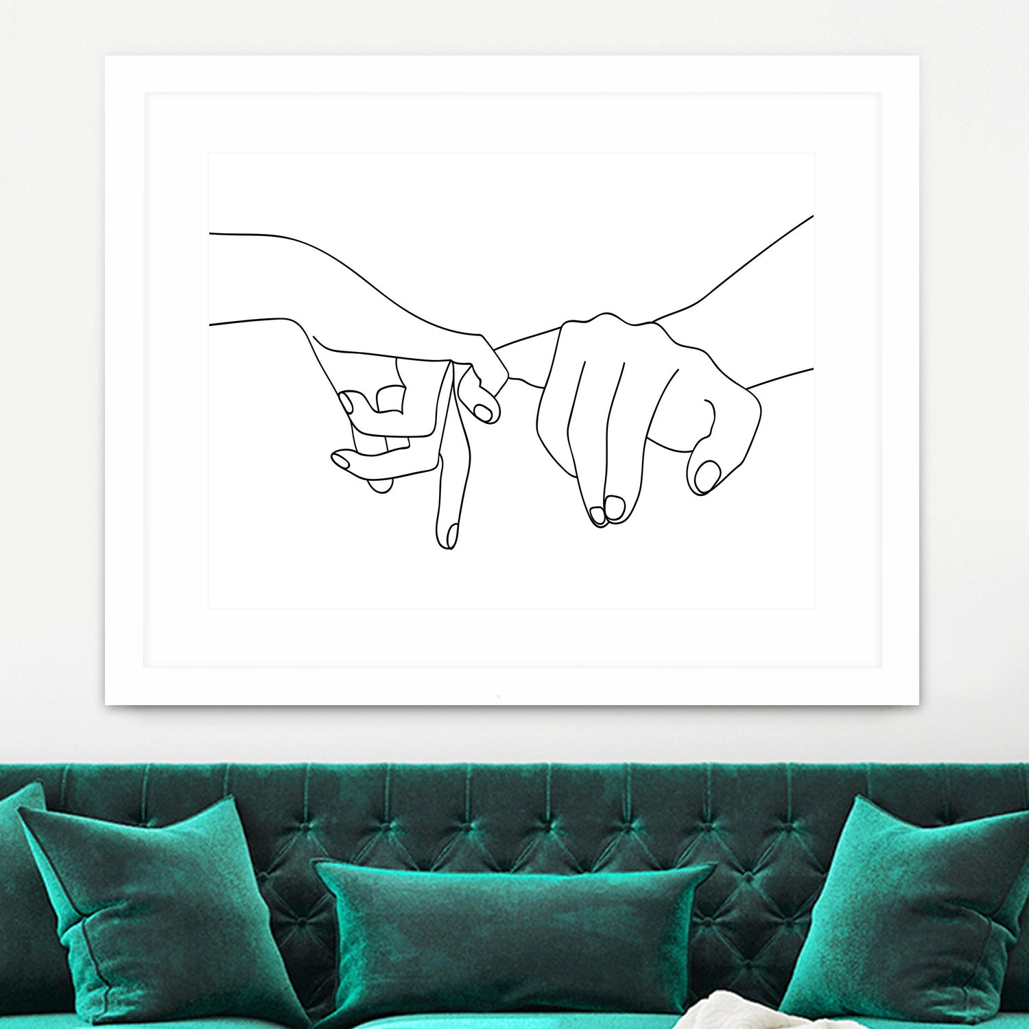 Pinky Swear by Faruk Soyarat on GIANT ART - white digital drawing