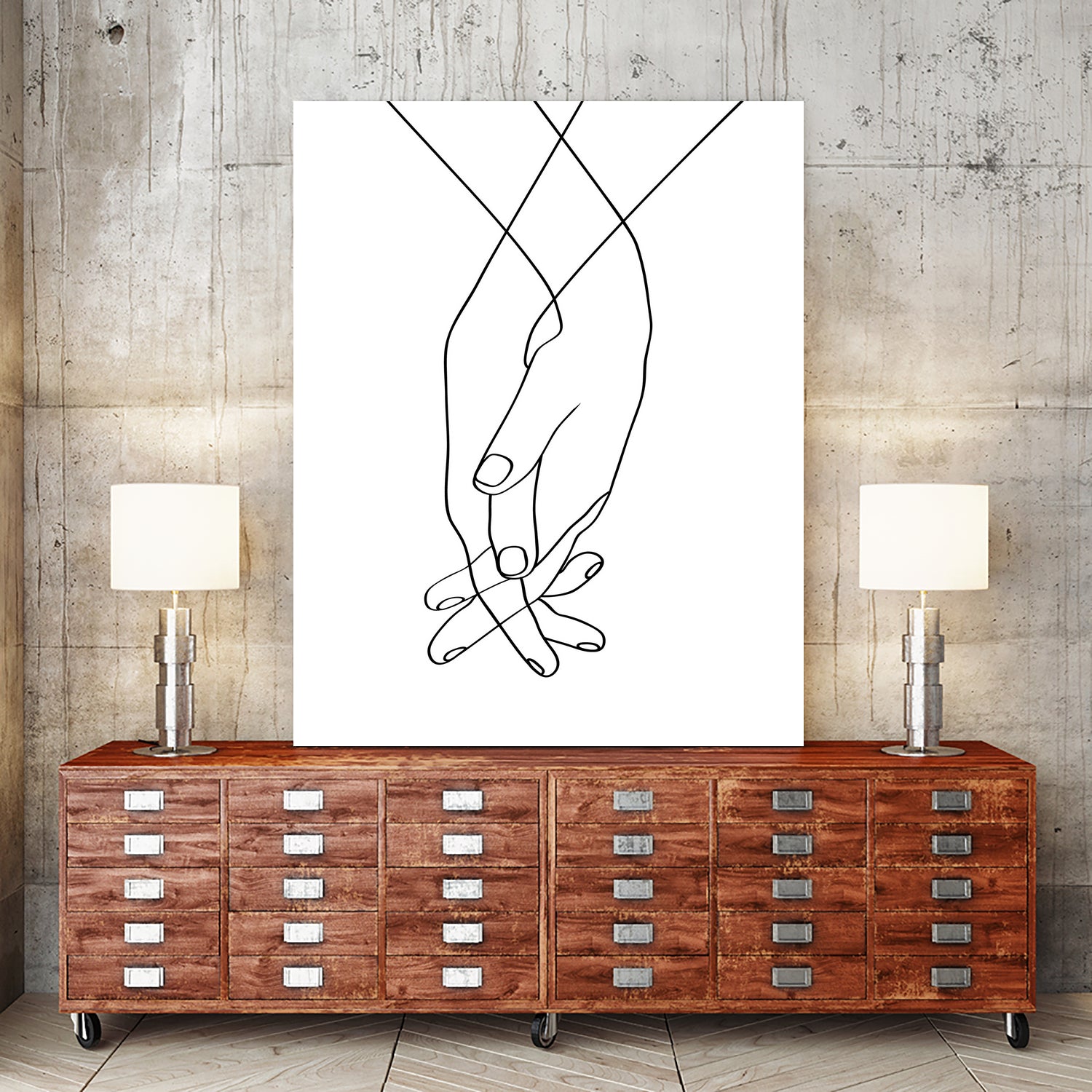 United Hands by Faruk Soyarat on GIANT ART - white character design