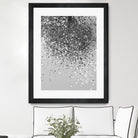 Soft Silver Gray Glitter #1 (Faux Glitter - Photography) by Anita & Bella Jantz on GIANT ART - gray photo illustration