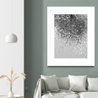 Soft Silver Gray Glitter #1 (Faux Glitter - Photography) by Anita & Bella Jantz on GIANT ART - gray photo illustration