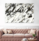 Classic White Marble Gold Foil Glam #1 #marble #decor #art by Anita & Bella Jantz on GIANT ART - white photo illustration