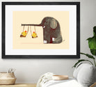 Elephant Swing by Budi Satria Kompoi on GIANT ART - digital painting