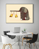 Elephant Swing by Budi Satria Kompoi on GIANT ART - digital painting