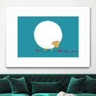 Fluffy Sheep by Budi Satria Kompoi on GIANT ART - vector illustration