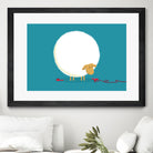 Fluffy Sheep by Budi Satria Kompoi on GIANT ART - vector illustration