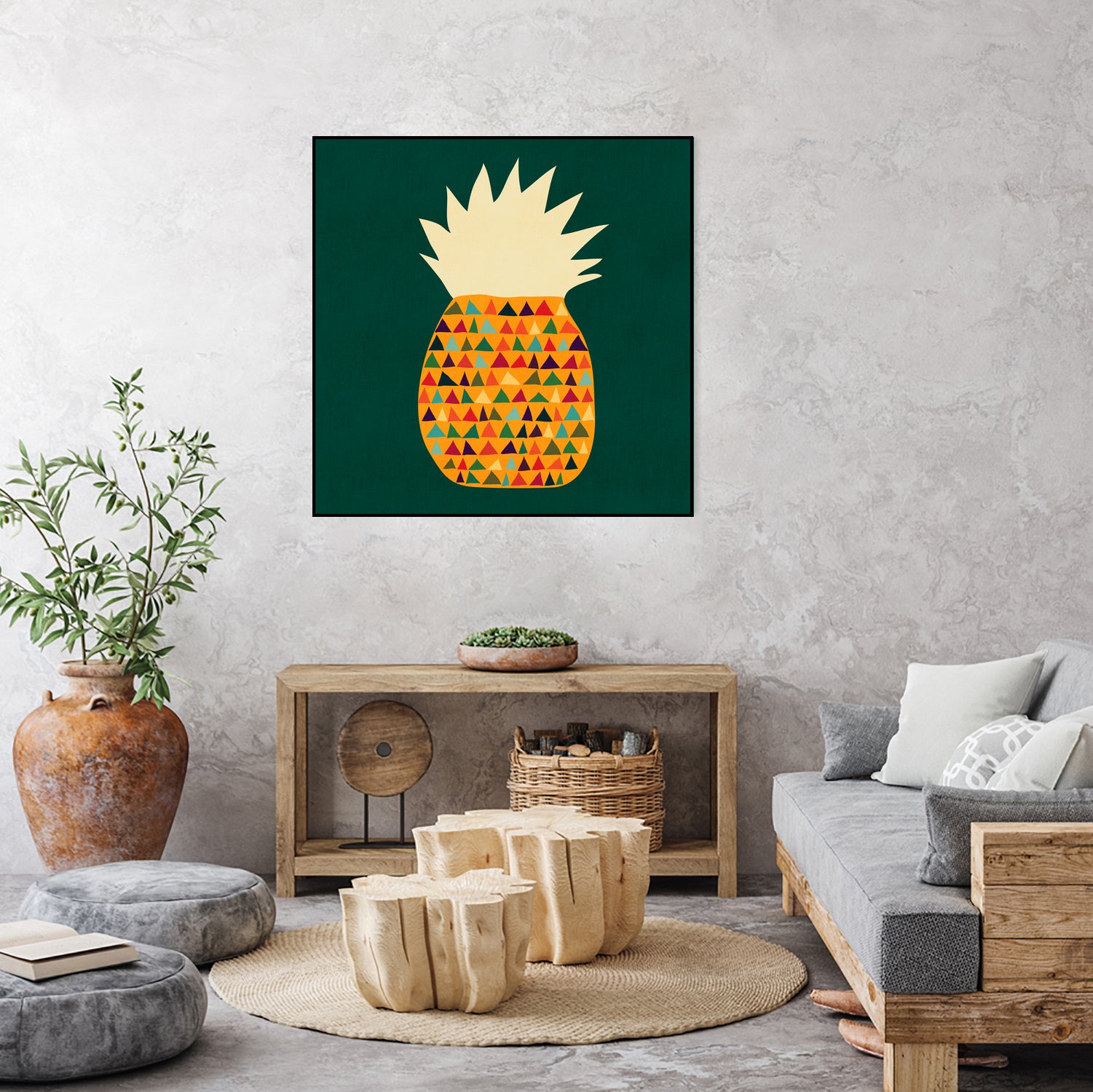 Pineapple by Budi Satria Kompoi on GIANT ART - mixed media