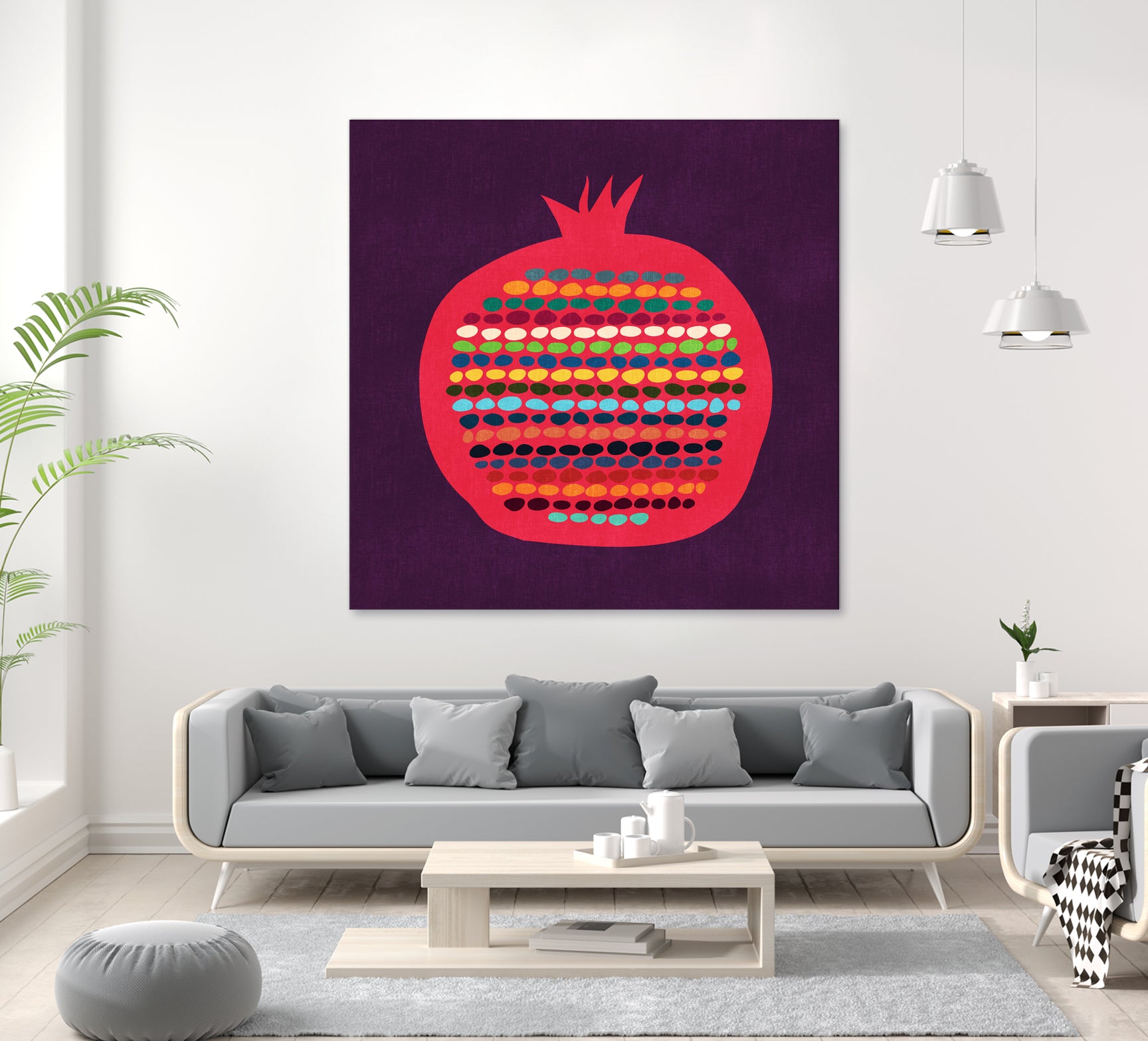 Pomegranate by Budi Satria Kompoi on GIANT ART - vector illustration