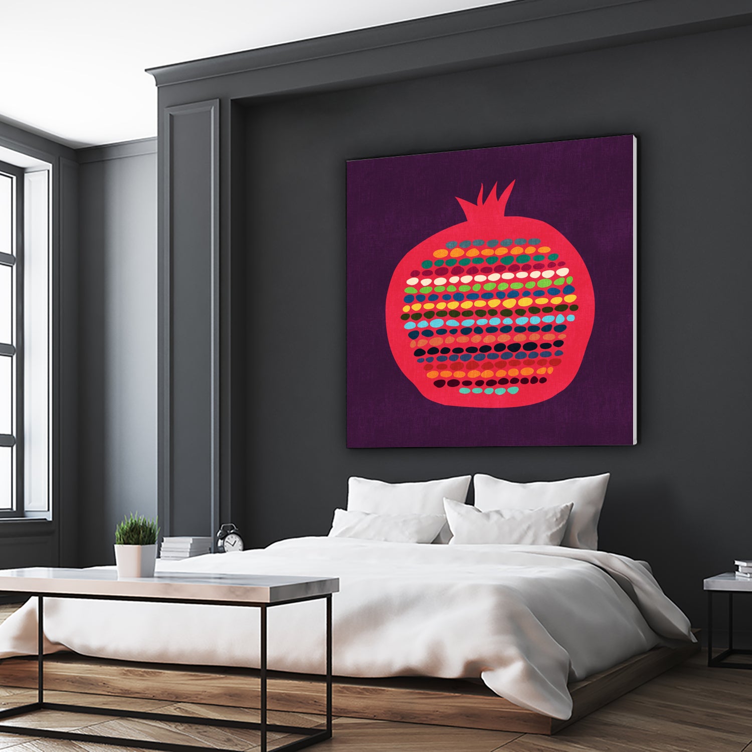 Pomegranate by Budi Satria Kompoi on GIANT ART - vector illustration