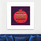 Pomegranate by Budi Satria Kompoi on GIANT ART - vector illustration