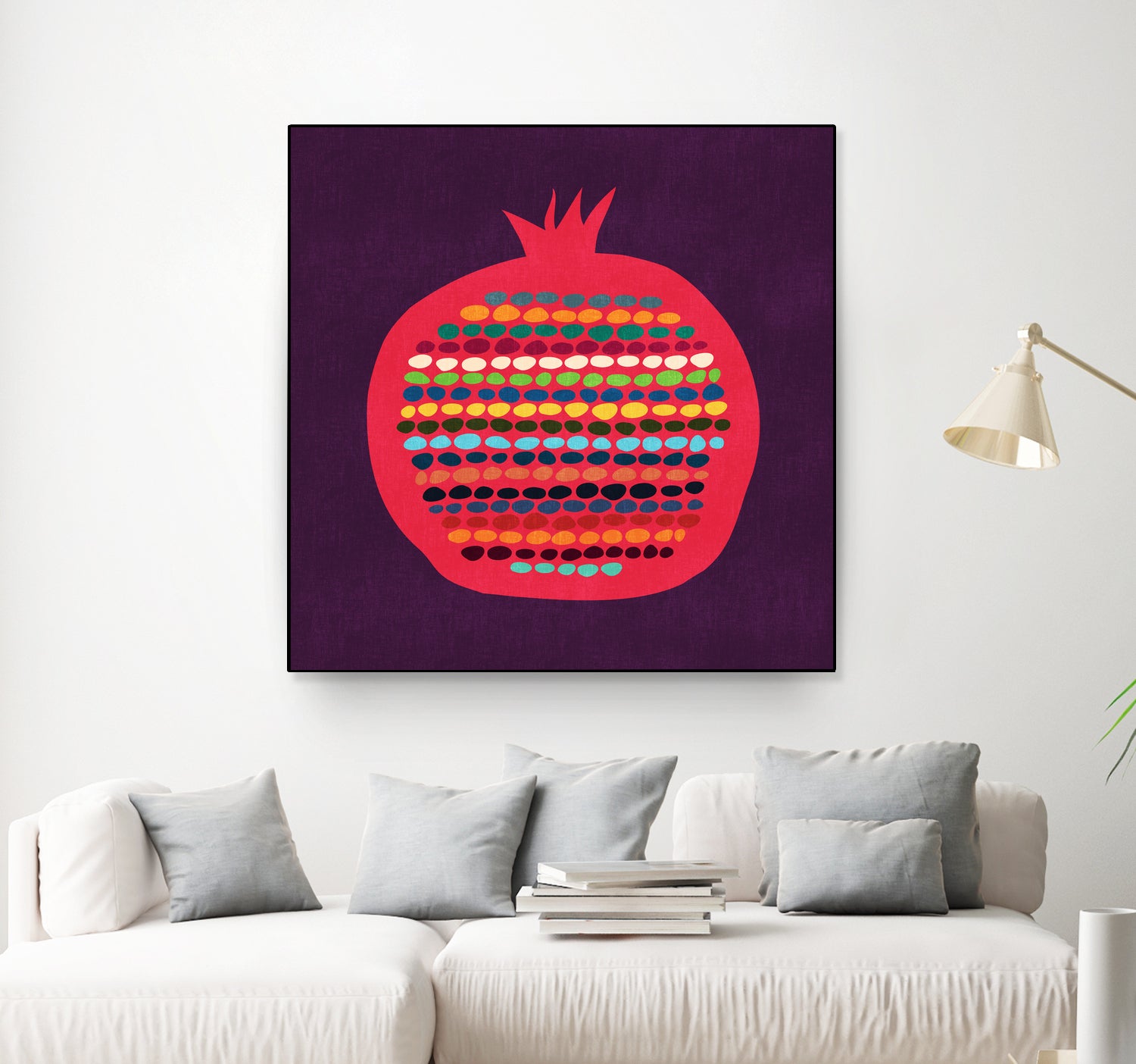 Pomegranate by Budi Satria Kompoi on GIANT ART - vector illustration