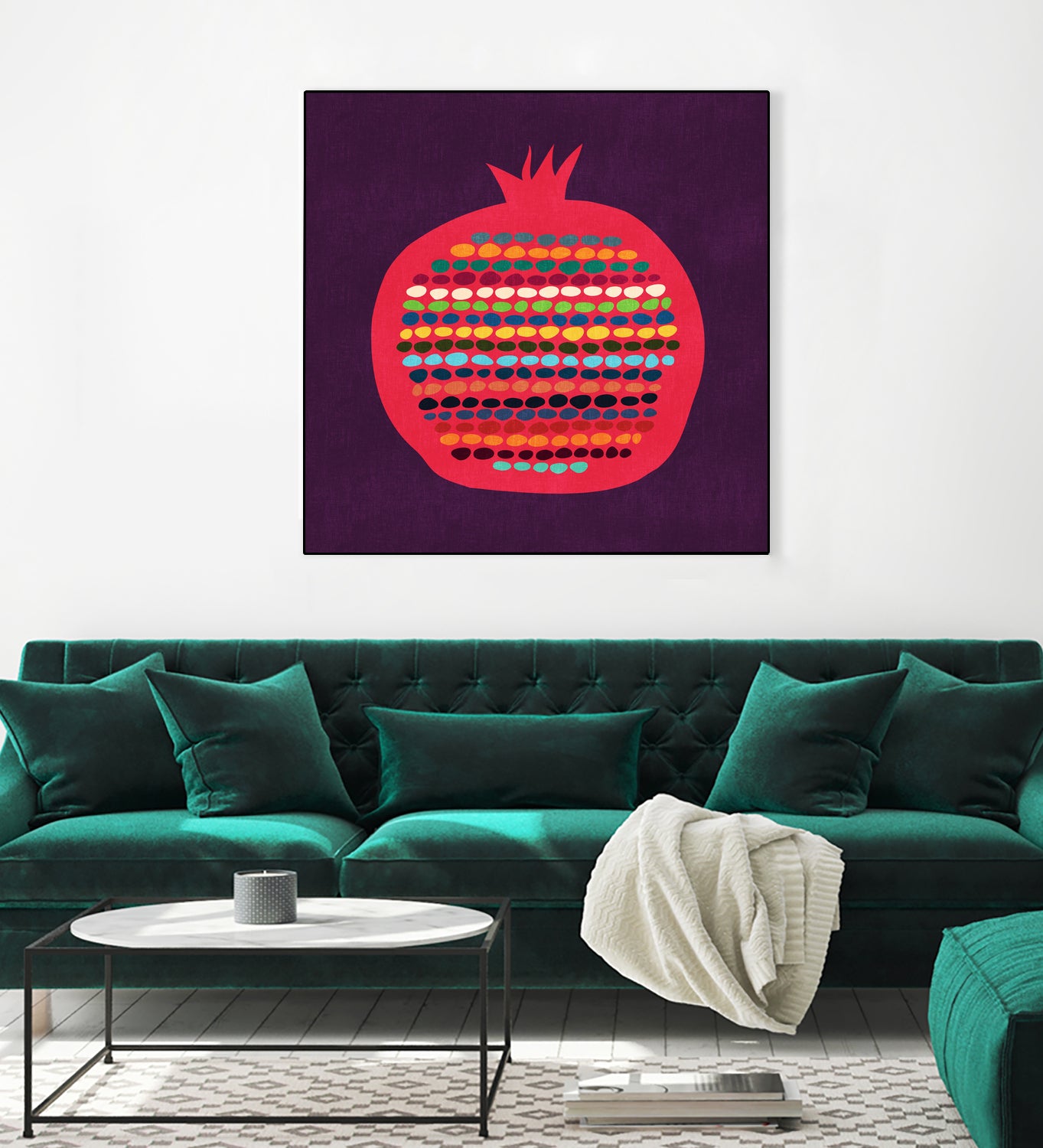 Pomegranate by Budi Satria Kompoi on GIANT ART - vector illustration