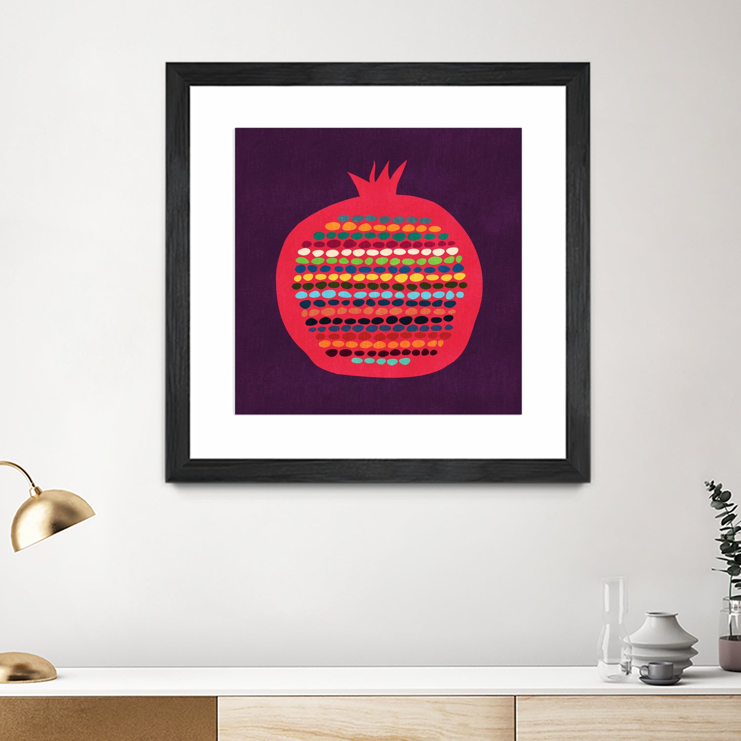 Pomegranate by Budi Satria Kompoi on GIANT ART - vector illustration