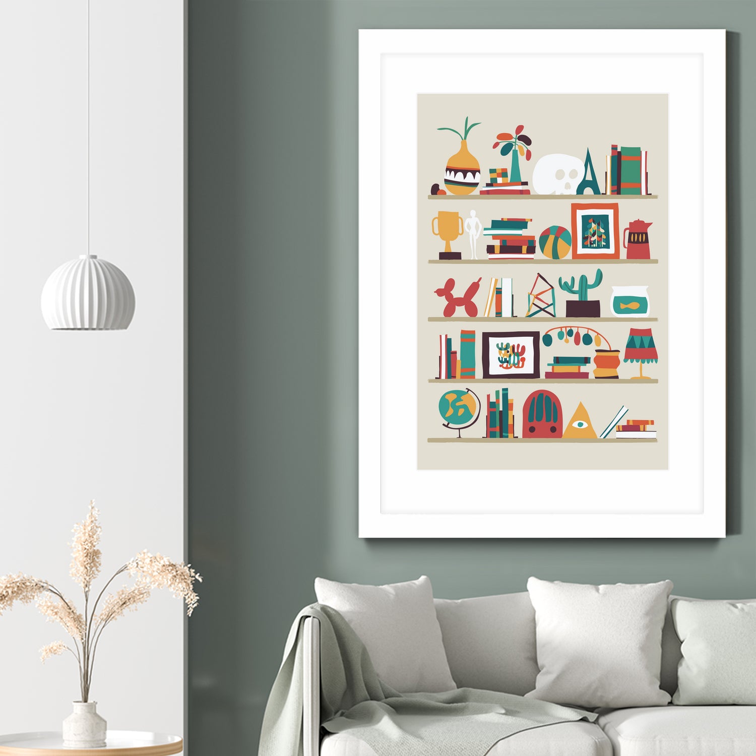 The Shelf by Budi Satria Kompoi on GIANT ART - vector illustration