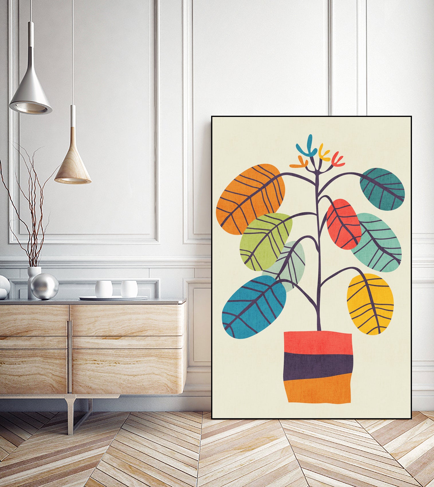 Potted Plant 2 by Budi Satria Kompoi on GIANT ART - digital drawing