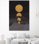 Rise of the Golden Moon by Budi Satria Kompoi on GIANT ART - mixed media