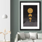 Rise of the Golden Moon by Budi Satria Kompoi on GIANT ART - mixed media