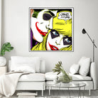 Crazy Little Thing Called Love by Bily Mariano da Luz on GIANT ART - yellow digital drawing