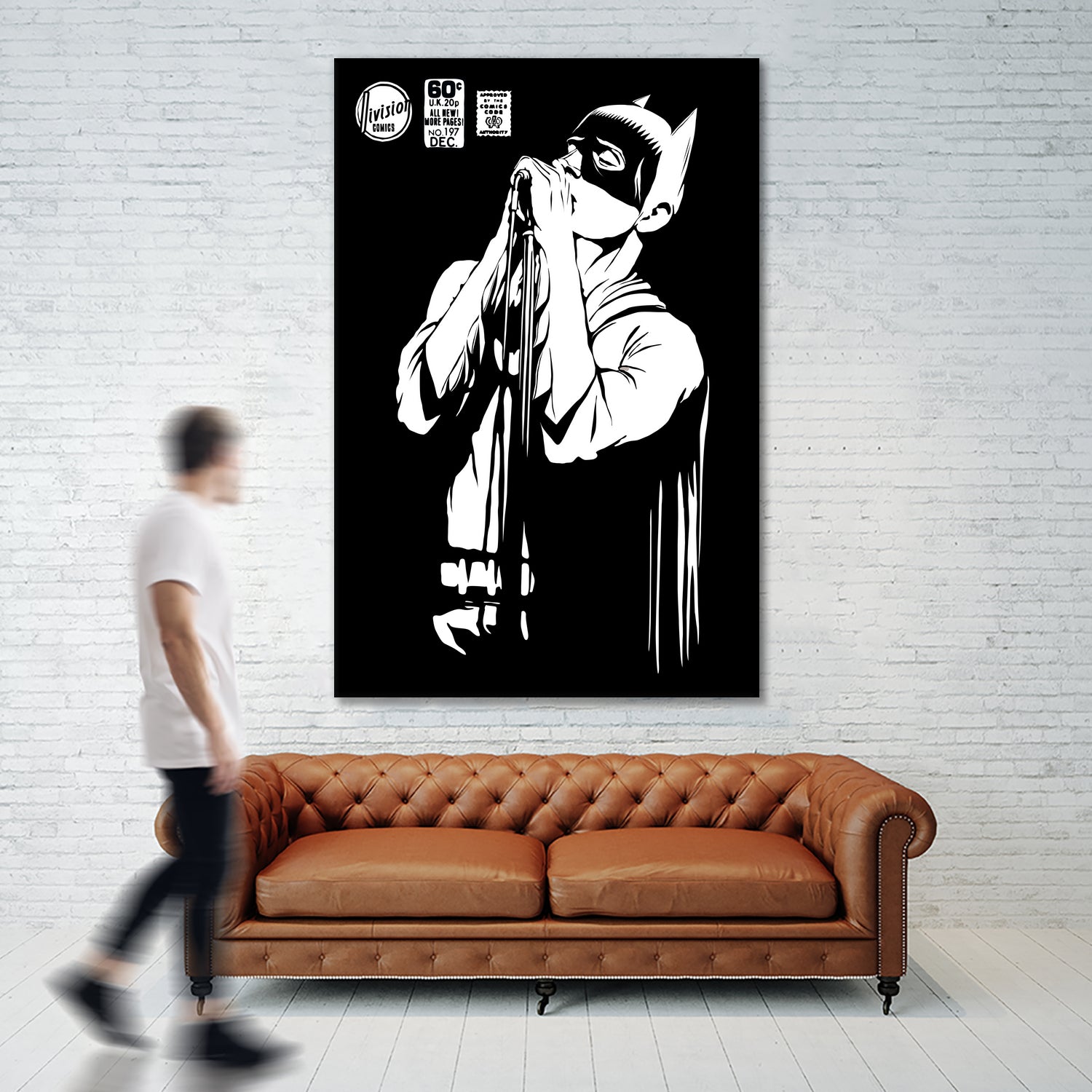 Post-Punk Dark Knight | The Shadowplay B&W Edition by Bily Mariano da Luz on GIANT ART - character design