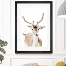 Deer I by Victoria Frost on GIANT ART - white photo manipulation