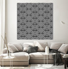 Pattern with striped lines by Divin Creador on GIANT ART - black vector illustration