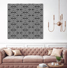 Pattern with striped lines by Divin Creador on GIANT ART - black vector illustration