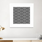 Pattern with striped lines by Divin Creador on GIANT ART - black vector illustration