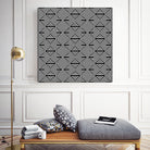 Pattern with striped lines by Divin Creador on GIANT ART - black vector illustration