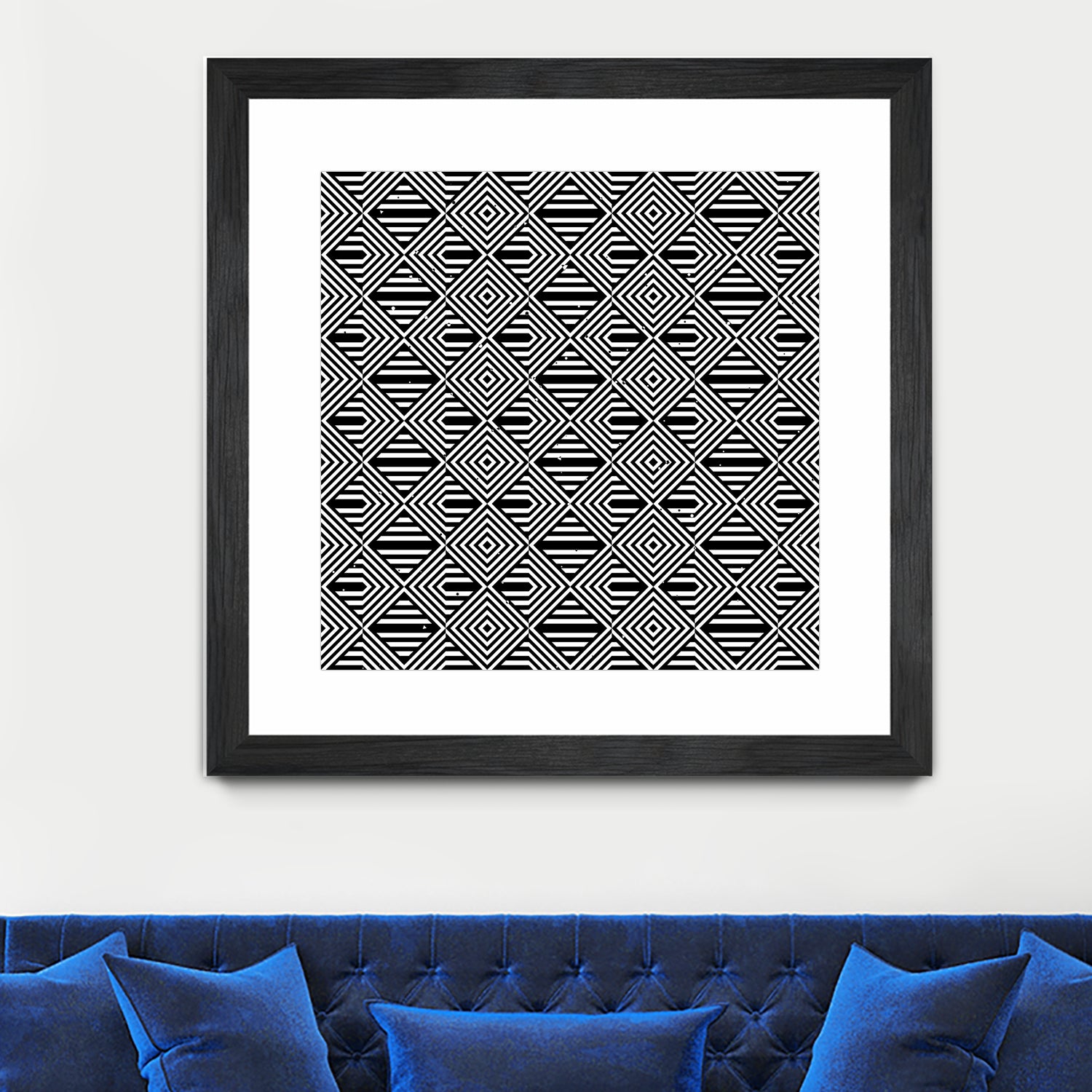 Pattern with striped lines by Divin Creador on GIANT ART - black vector illustration