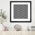 Pattern with striped lines by Divin Creador on GIANT ART - black vector illustration