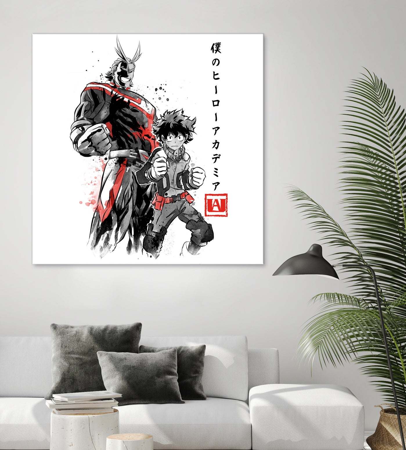 Hero Academy sumi-e by Antonio Camarena on GIANT ART - white digital painting