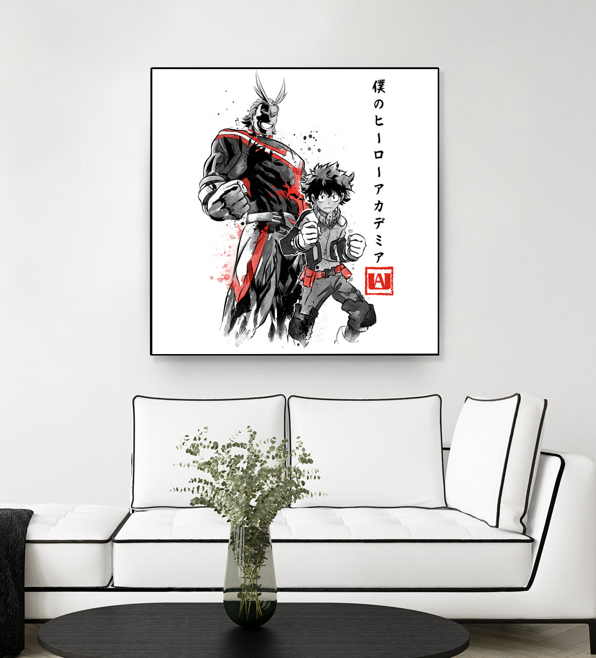 Hero Academy sumi-e by Antonio Camarena on GIANT ART - white digital painting