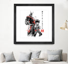 Hero Academy sumi-e by Antonio Camarena on GIANT ART - white digital painting