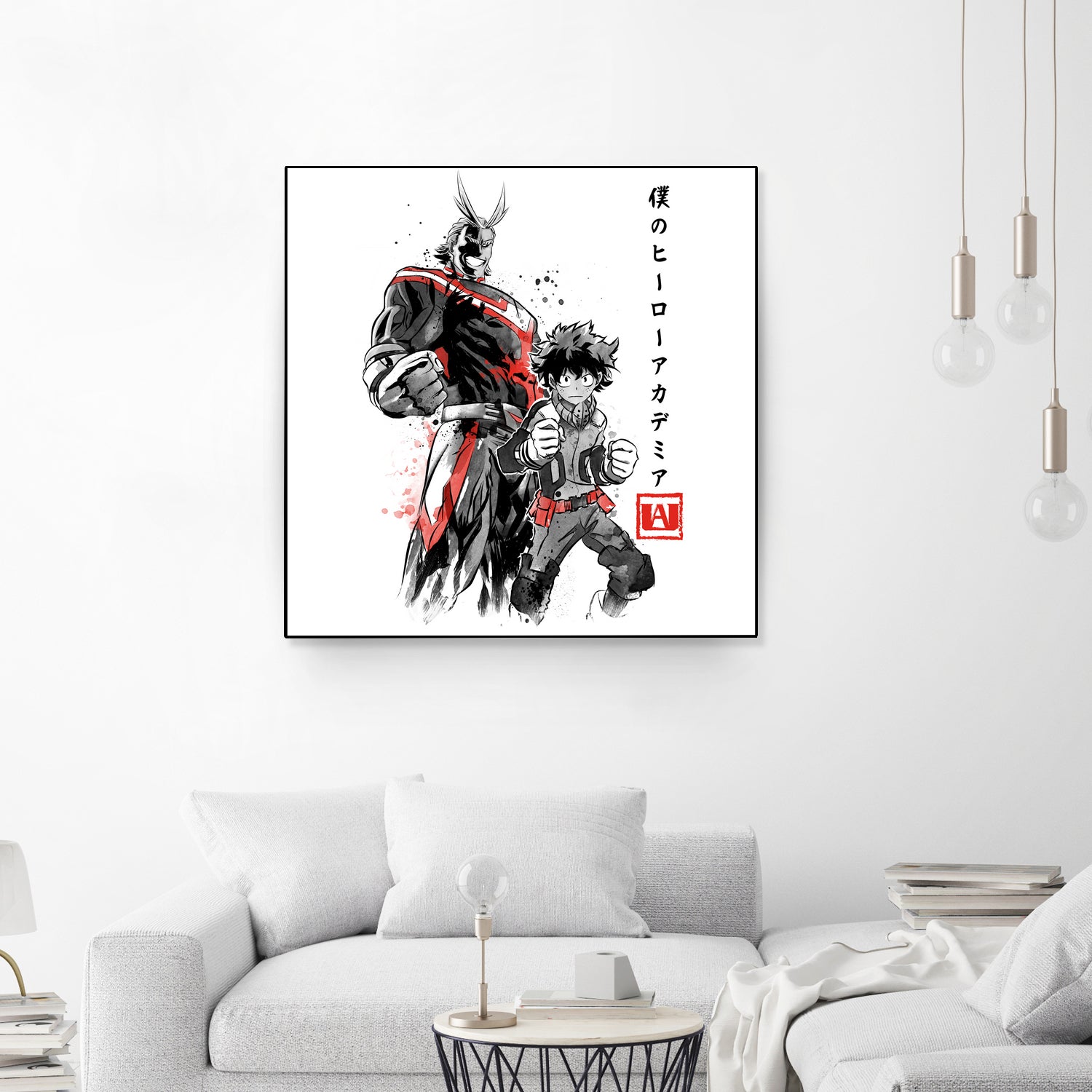 Hero Academy sumi-e by Antonio Camarena on GIANT ART - white digital painting