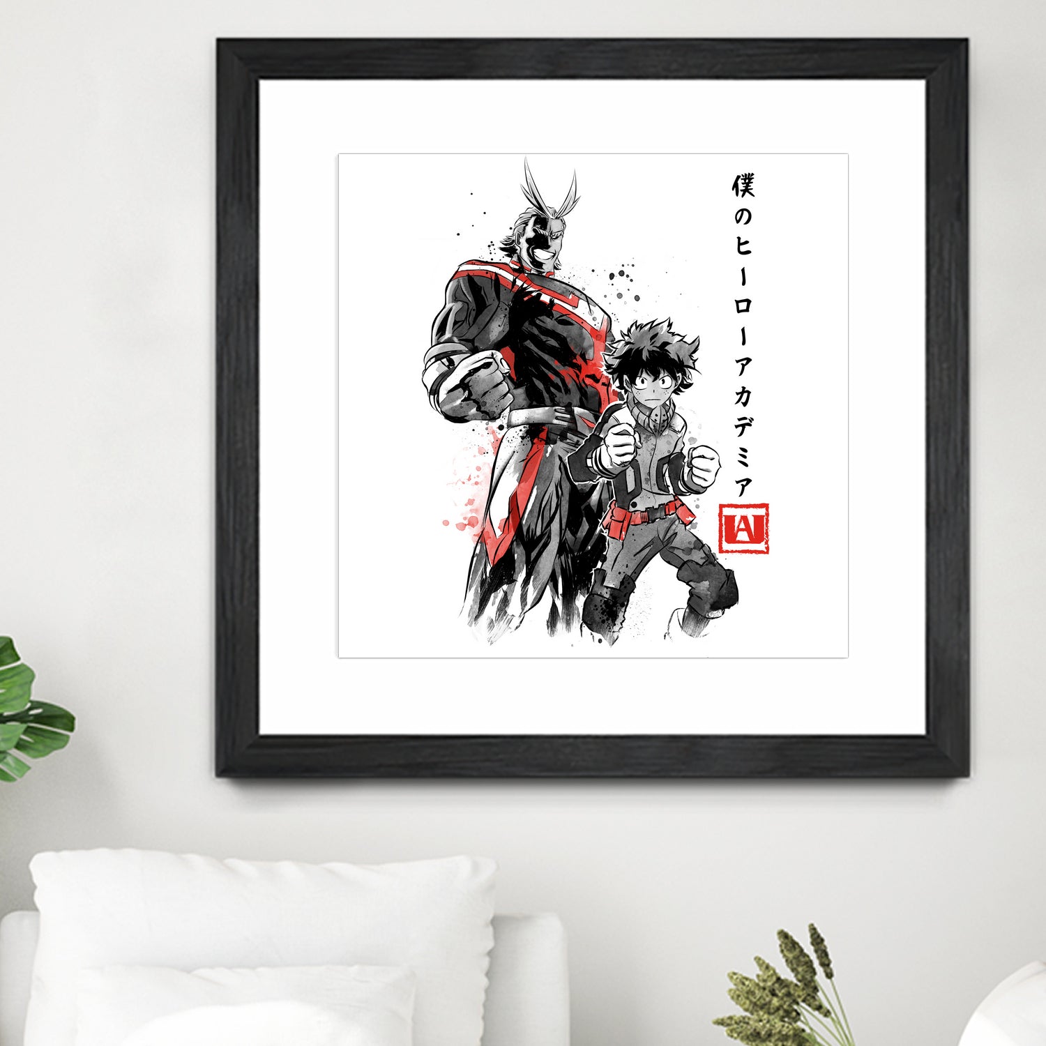 Hero Academy sumi-e by Antonio Camarena on GIANT ART - white digital painting