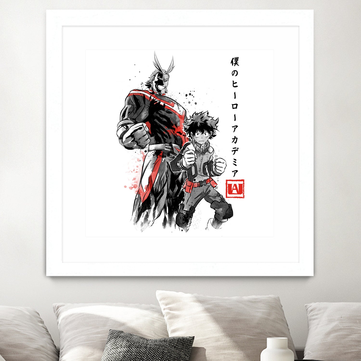 Hero Academy sumi-e by Antonio Camarena on GIANT ART - white digital painting