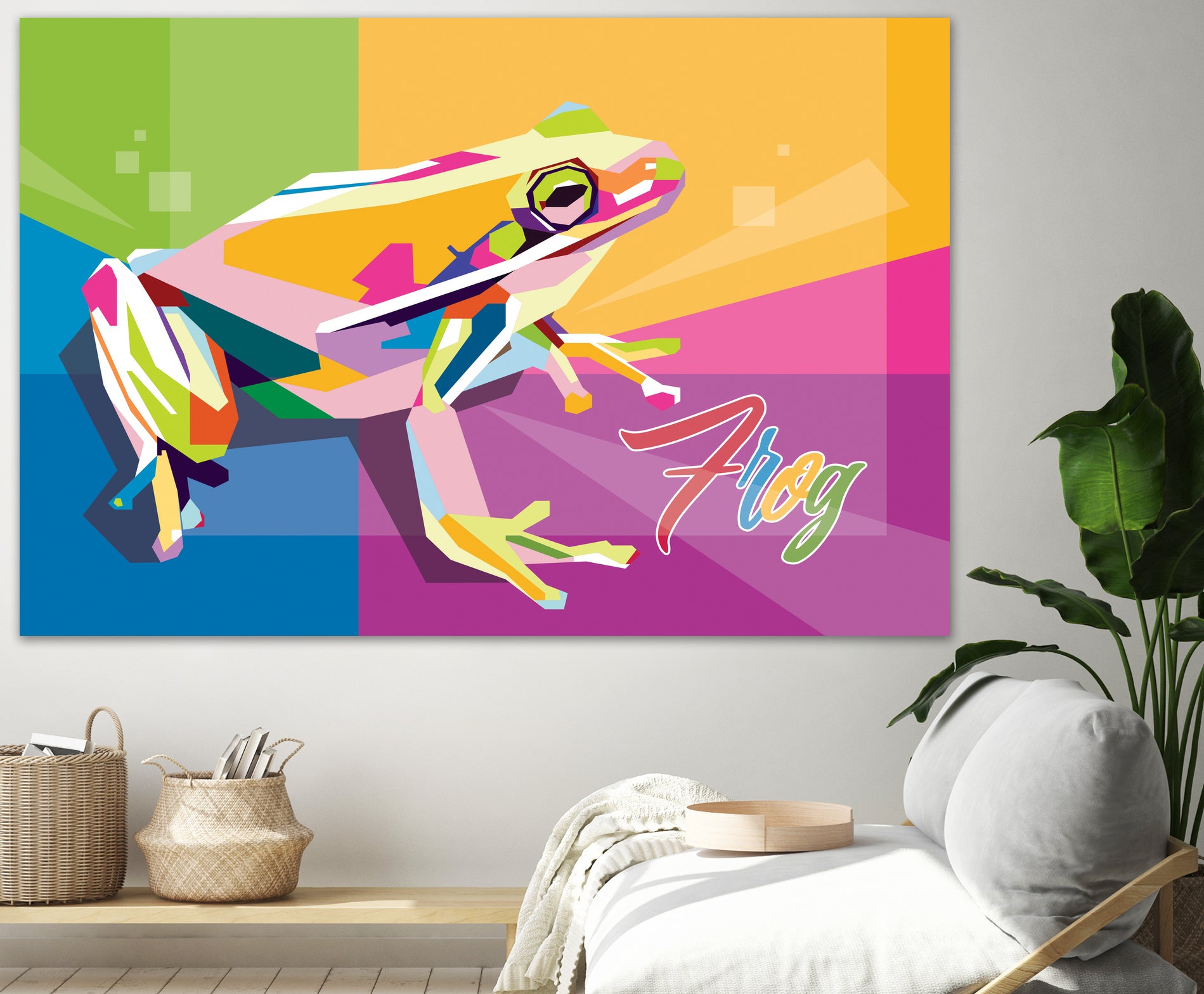 FROG - Color Full by Ahmad Taufiq on GIANT ART - white digital drawing