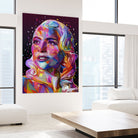 pop-gaga by Alessandro Pautasso on GIANT ART - fuchsia digital painting