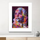 pop-gaga by Alessandro Pautasso on GIANT ART - fuchsia digital painting