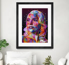 pop-gaga by Alessandro Pautasso on GIANT ART - fuchsia digital painting