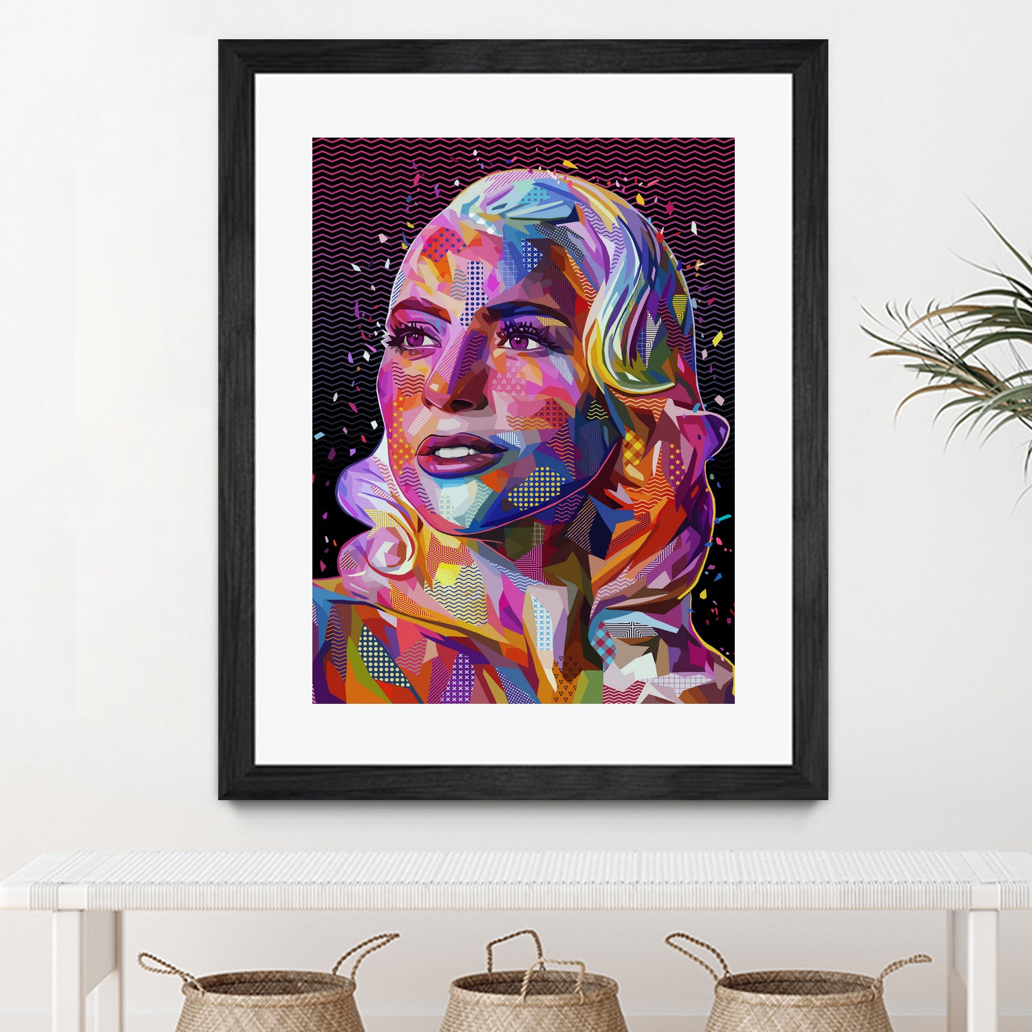 pop-gaga by Alessandro Pautasso on GIANT ART - fuchsia digital painting