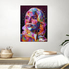 pop-gaga by Alessandro Pautasso on GIANT ART - fuchsia digital painting