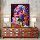 pop-gaga by Alessandro Pautasso on GIANT ART - fuchsia digital painting